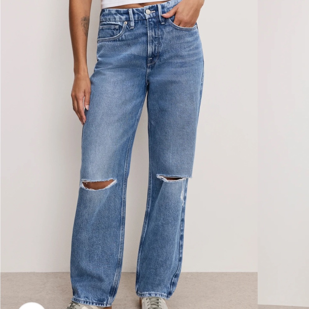 Good American Good 90s Relaxed Jeans NWOT